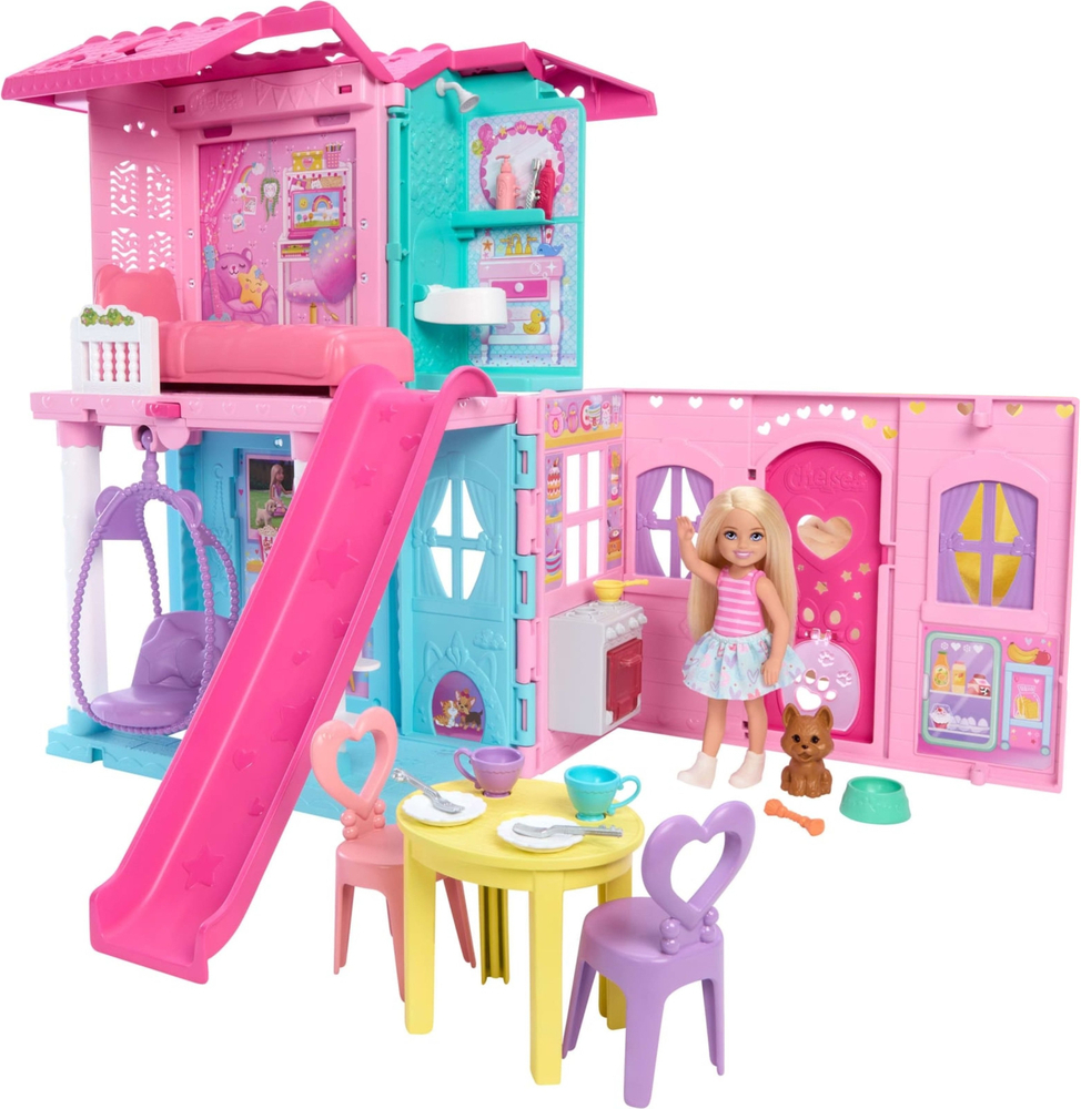Портативный домик с куклой Челси Barbie (JFW49) фото 1