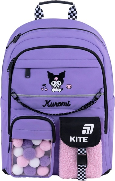 

Школьный рюкзак Kite Education Kuromi HK26-584M