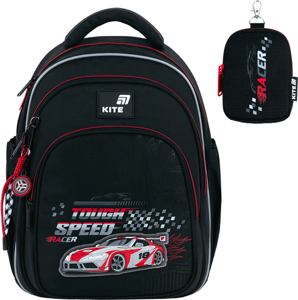 Школьный рюкзак Kite Education Speed ​​Racer K26-763S-2 фото 1