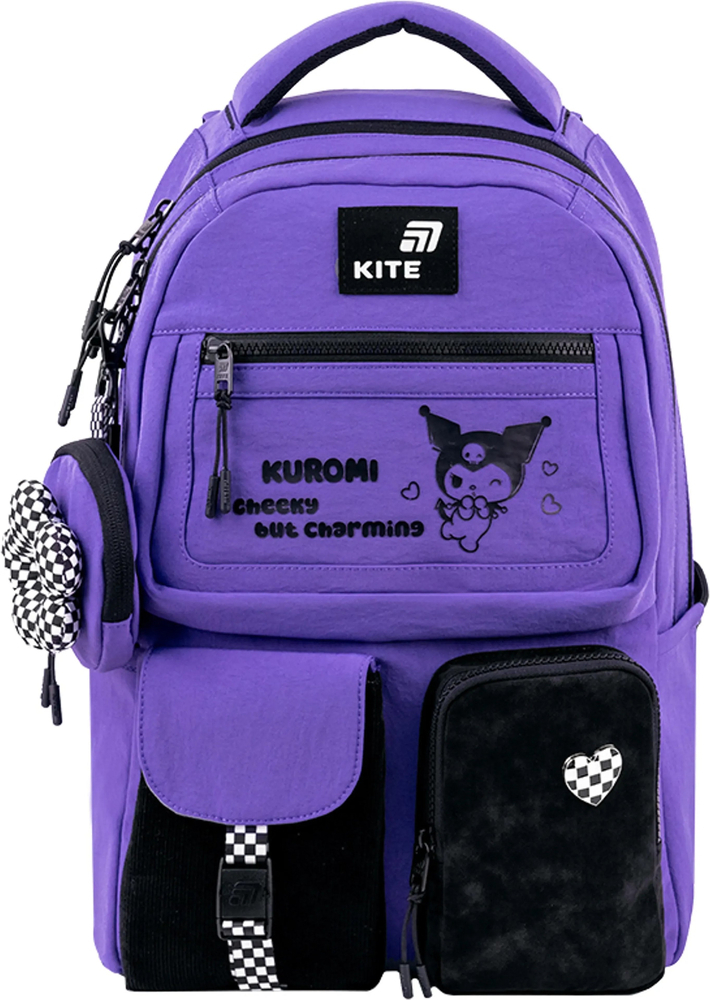 Рюкзак Kite Education teens Kuromi HK26-2587M-1 фото 1