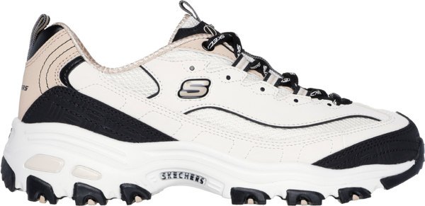 Кроссовки женские Skechers D'Lites - Retro Rewind 150536 NTBK 41 (11 US) молочно-черные фото 