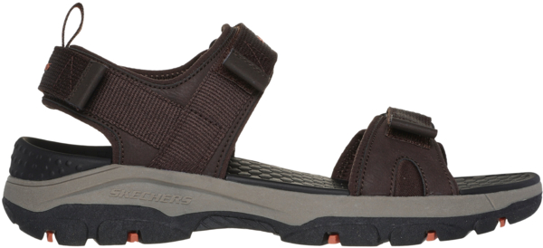 Сандалии мужские Skechers Casual 205112 CHOC 46 (12 US) коричнивые фото 