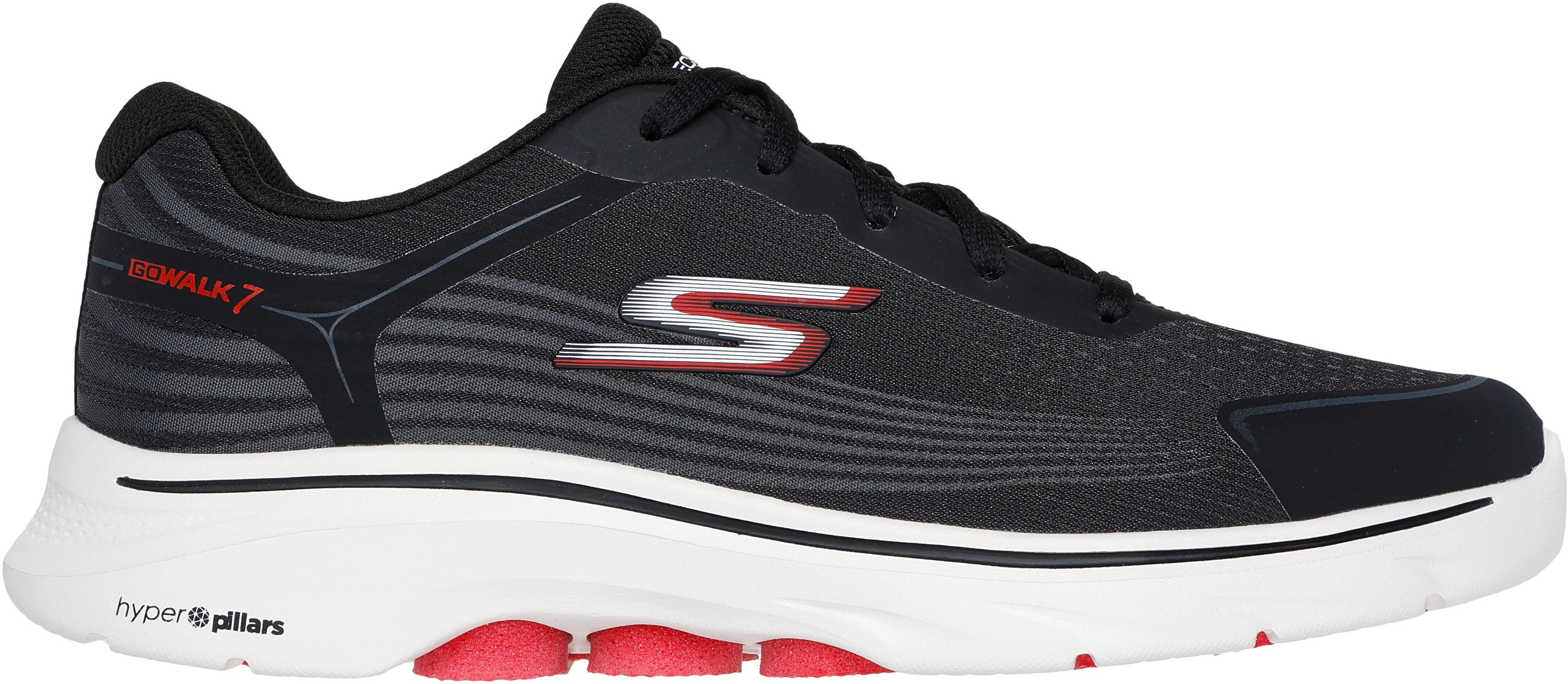 Кросівки чоловічі Skechers GO WALK 7 216556 BKRD 42 (9 US) чорніфото1