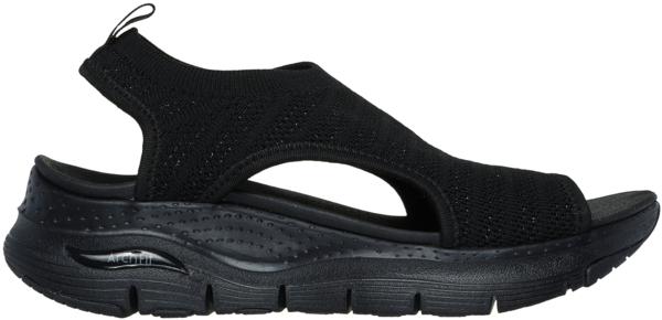 Сандалии женские Skechers Casual 119346 BBK 39 (9 US) черные фото 