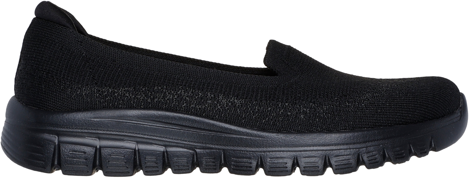

Слипоны женские Skechers Active Graceful - View Finder 100697 BBK 39 (9 US) черные