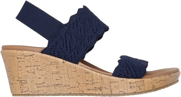 Босоножки женские Skechers Beverlee - Timeless Touch 119591 NVY 39 (9 US) темно-синие фото 