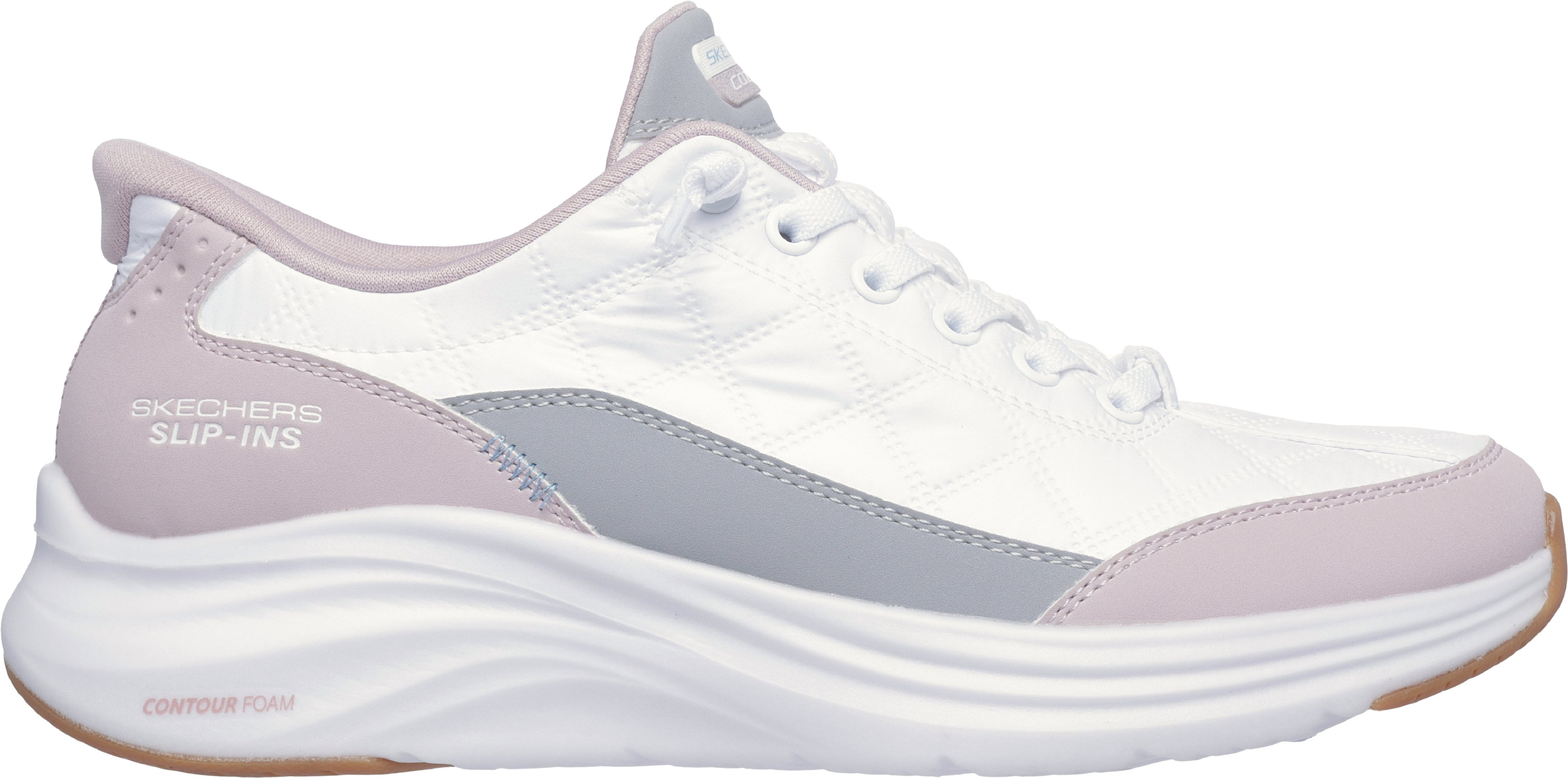 Кроссовки женские Skechers Contour Foam 150404 WLV 39 (9 US) белые фото 1