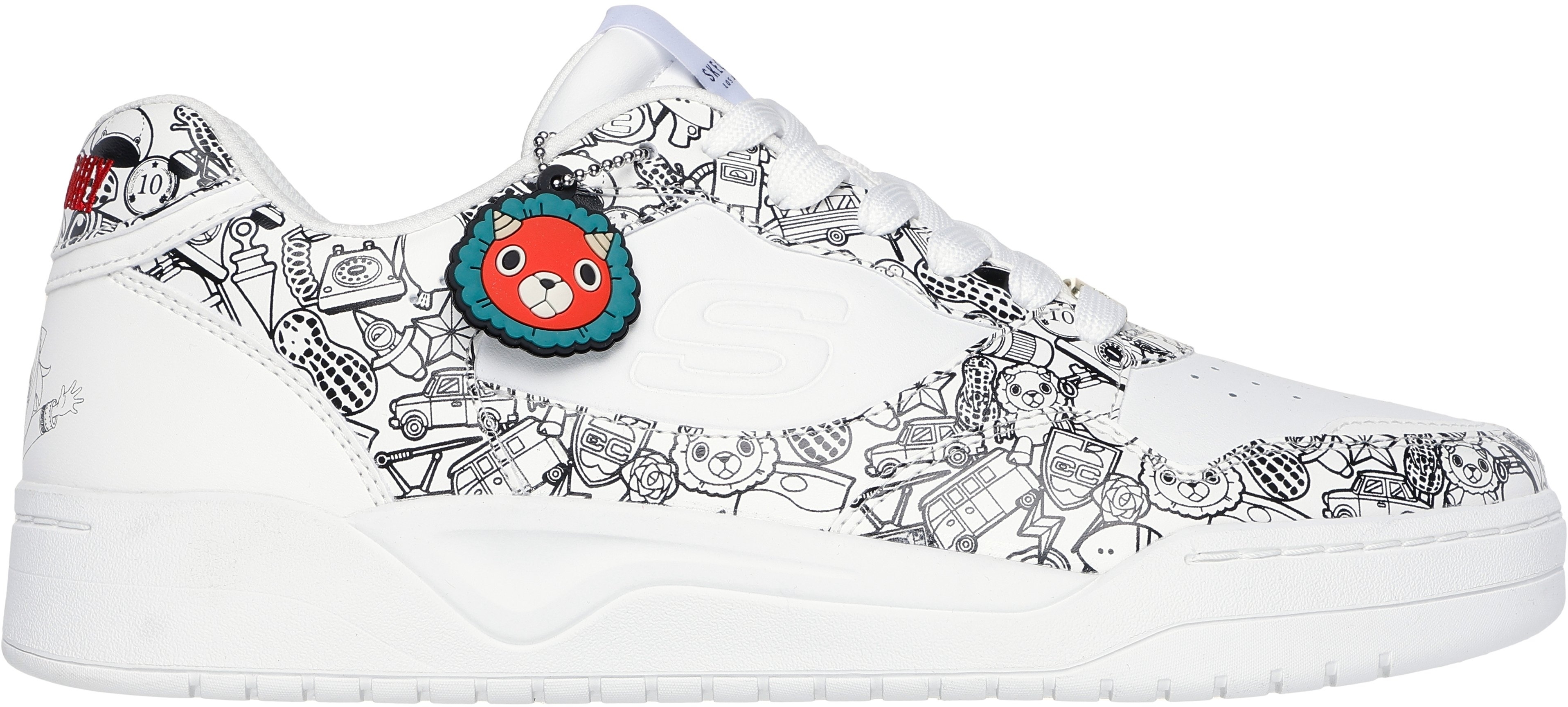 Кеды Skechers Spy x Family 183902 WHT 42 (9 US) белые фото 1