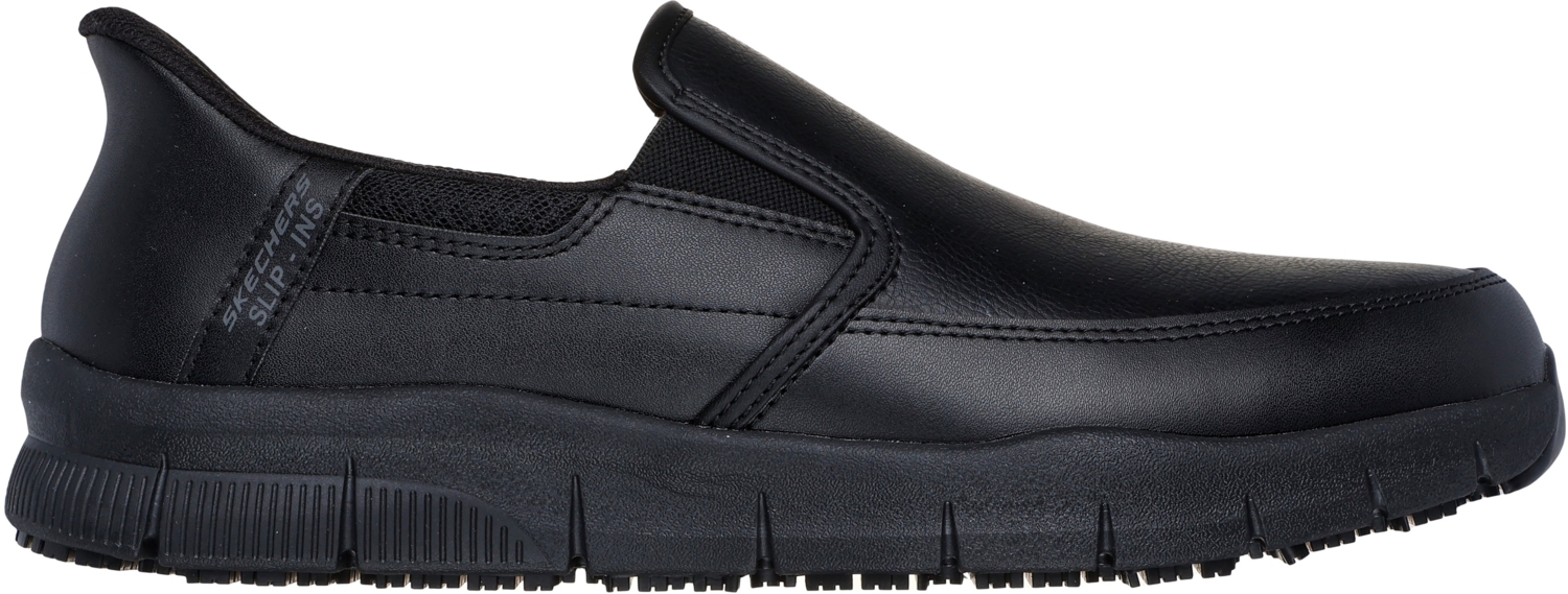 

Слипоны мужские Skechers Nampa 200304 BLK 43 (10 US) черные