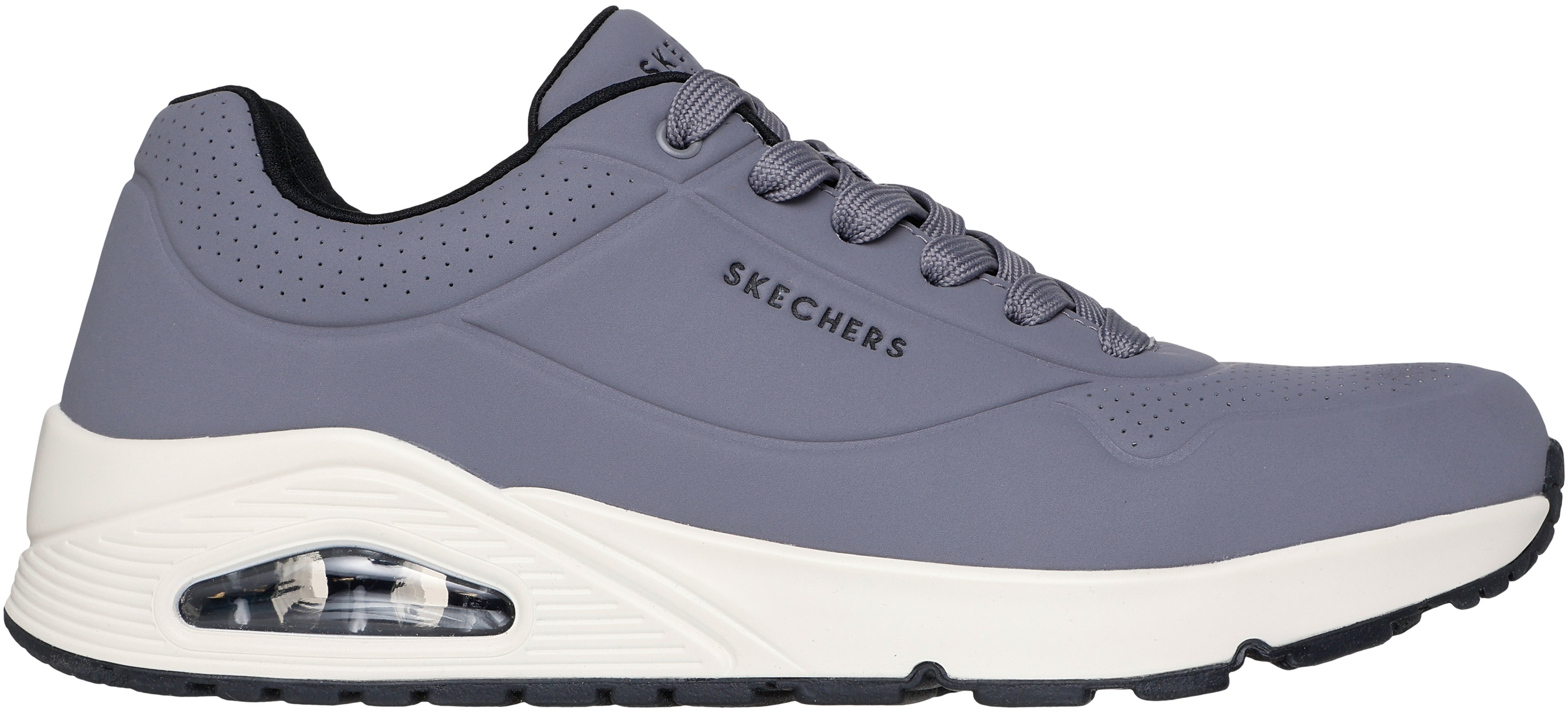 Кроссовки мужские Skechers UNO 52458 CCBK 45 (11 US) серые фото 1