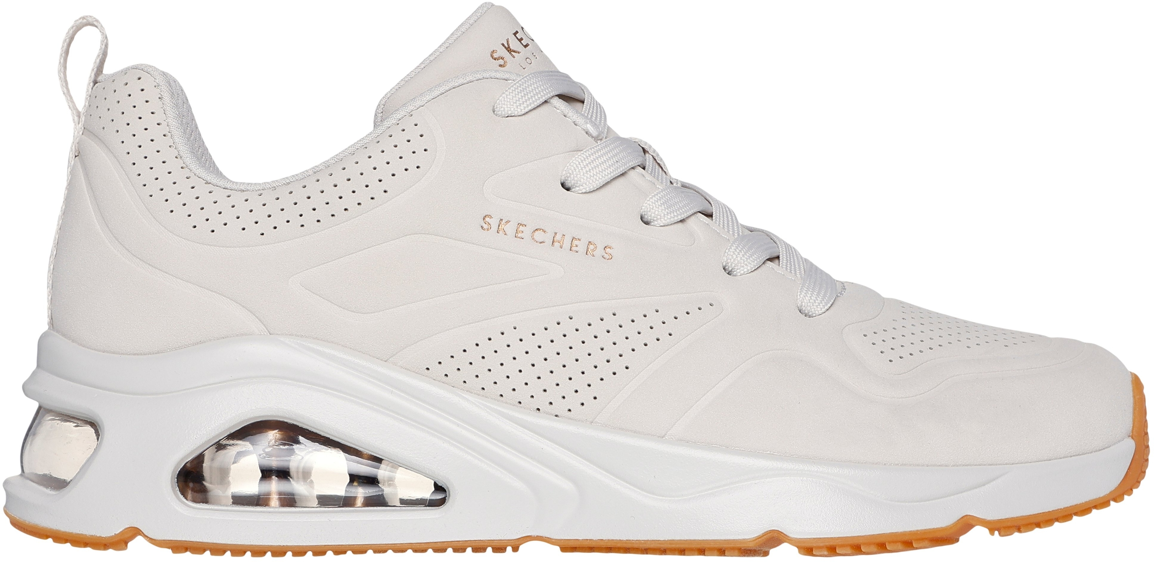 Кроссовки женские Skechers Tres-Air Uno 177390 OFWT 39 (9 US) молочные фото 1