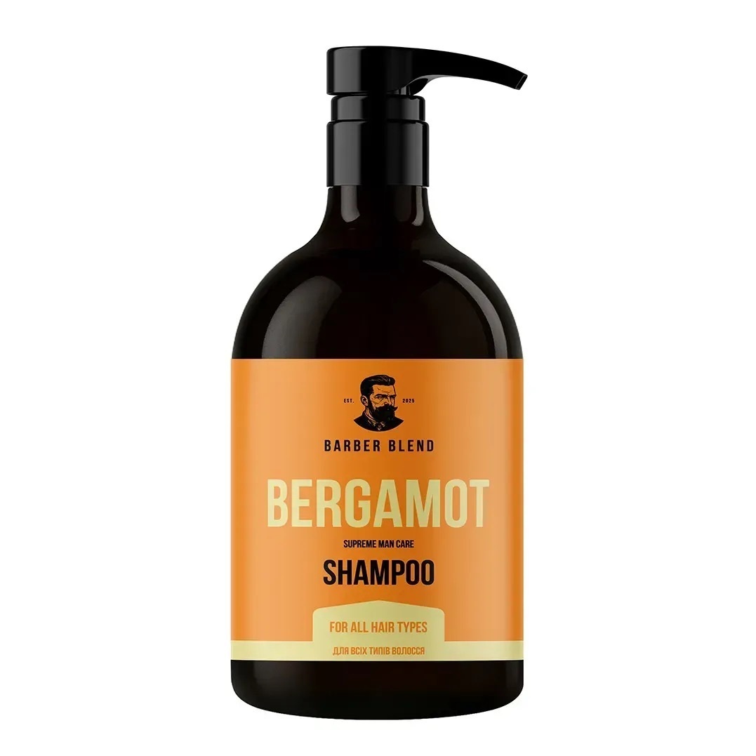 Шампунь Barber Blend Bergamot для всех типов волос 500 мл фото 1