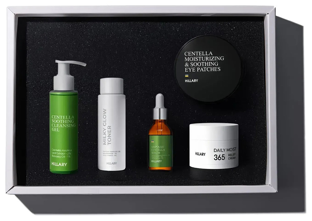 Комплексный бьюти-сет Hillary Perfect Centella Deep Hydration для сухой и нормальной кожи фото 1