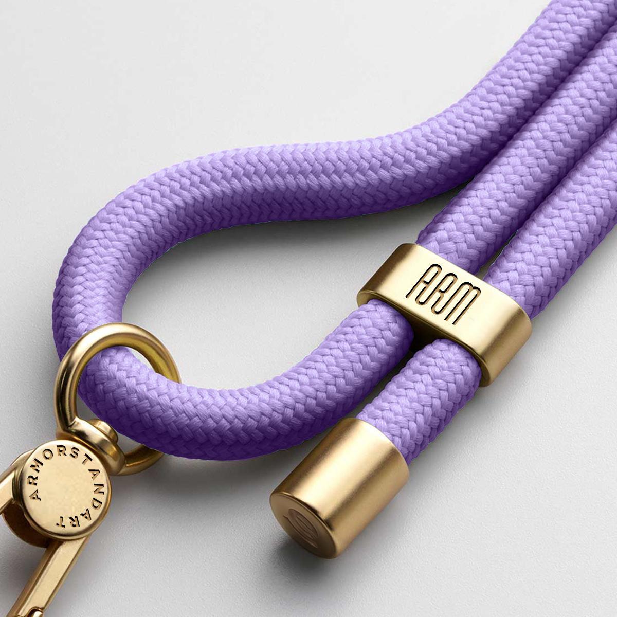 Ремешок для смартфона ArmorStandart Rope Gold Lavander with Dark holder (ARM67198) фото 1