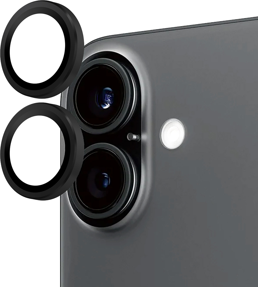 Защитное стекло для камеры ArmorStandart AR для iPhone 16 / 16 Plus Black (ARM79402) фото 1