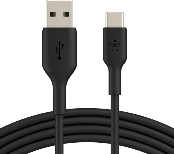 

Кабель Belkin Boost Charge USB-C to USB-A Cable, 15 cm, Black (CAB001bt0MBK)