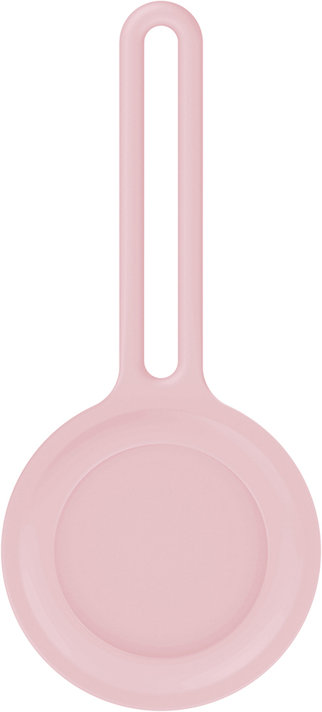 Чохол-брелок ArmorStandart для AirTag Silicone Long Loop Pink (ARM58998)фото1