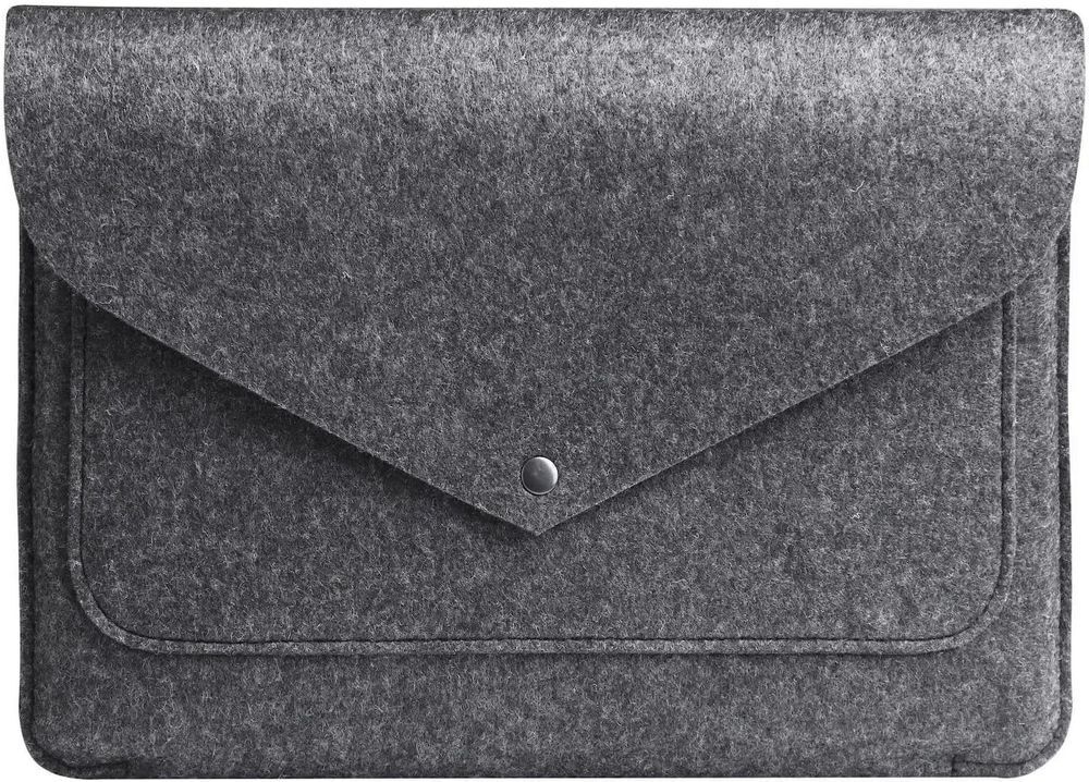 Чохол для ноутбука Gmakin для Macbook Pro 14 темно-сірий, на кнопці (GM62-14)фото1