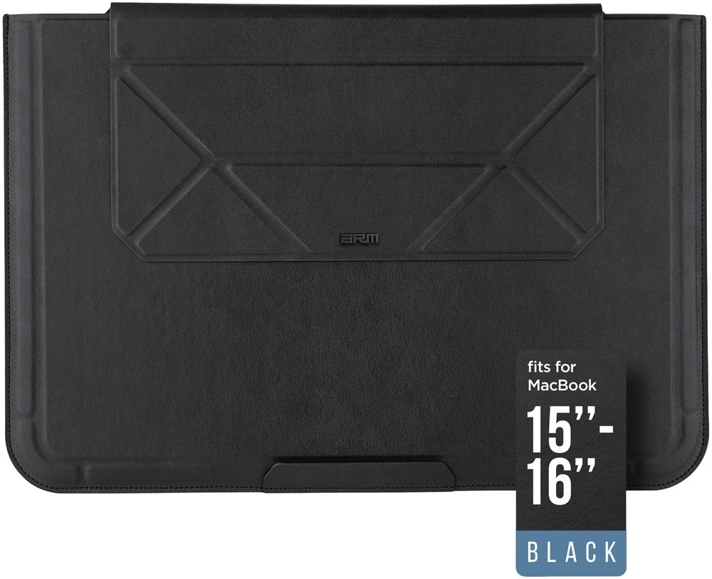 Чохол для ноутбука ArmorStandart Laptop Sleeve Stand YL7 16 Black (ARM69064)фото1