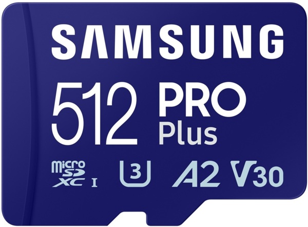 

Карта памяти Samsung microSDXC 512GB C10 UHS-I R180MB/s PRO Plus + Reader (MB-MD512SB/WW)