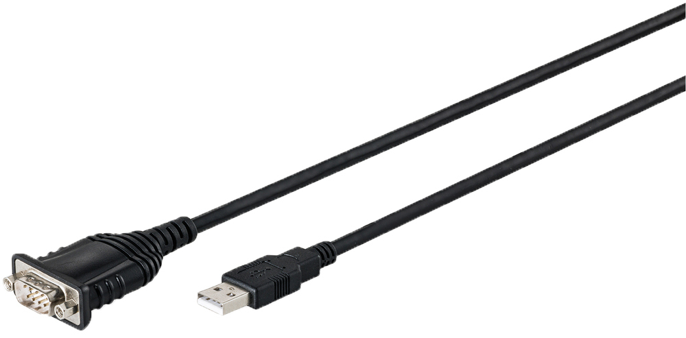 Адаптер DIGITUS USB 2.0 > RS232 (M/M), FT232RNL, 1.8m (DA-70172) фото 1