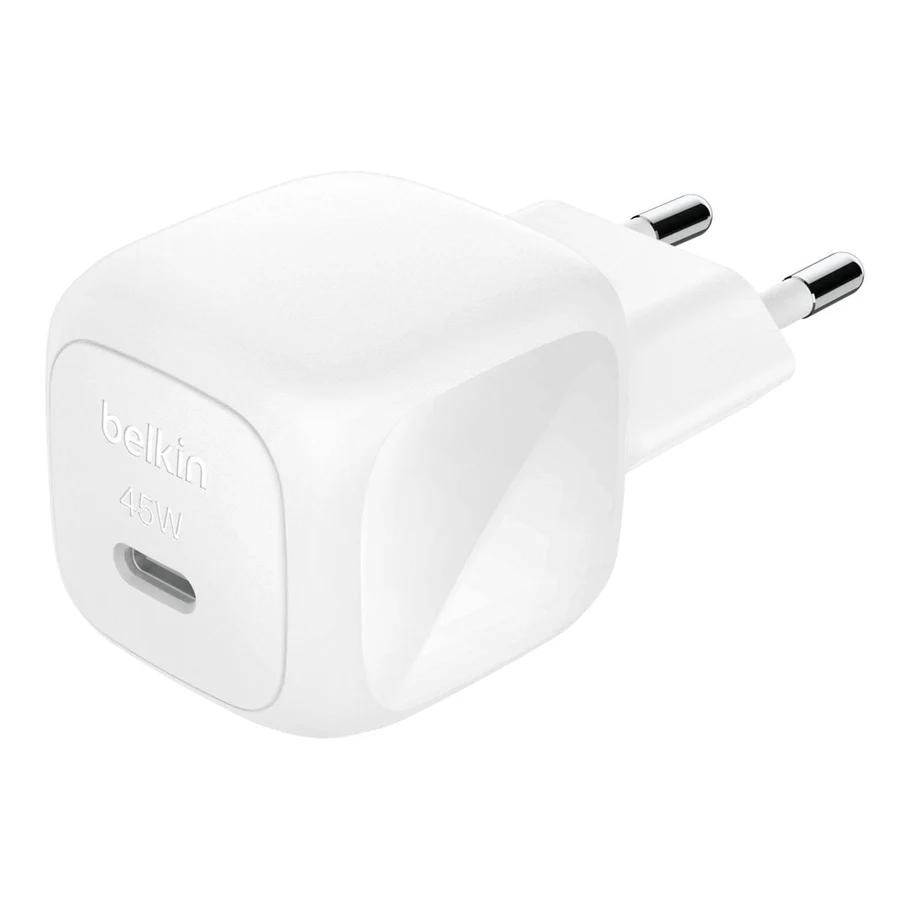 Сетевое зарядное устройство Belkin 45Вт USB-С PD PPS White (WCA013KQWH) фото 1