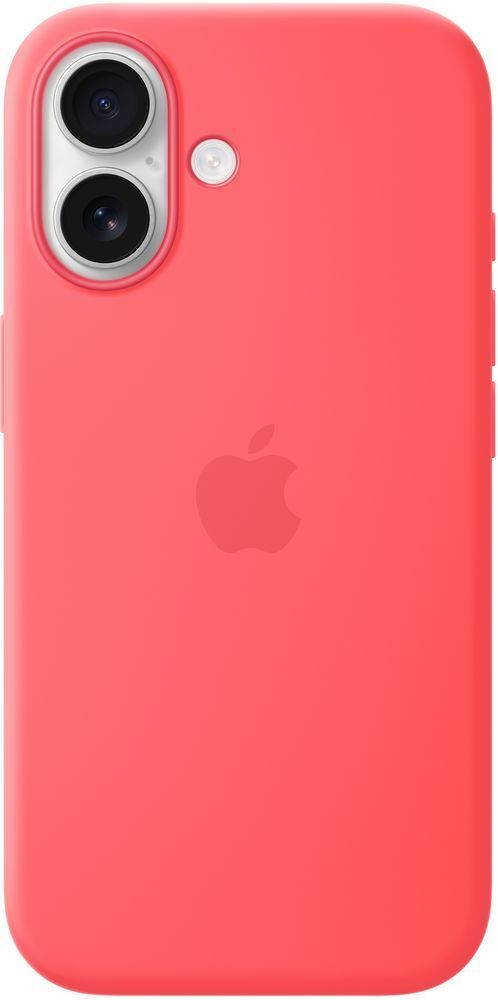 Чехол Apple для iPhone 17 Silicone Case with MagSafe Bright Guava (MHVQ4ZM/A) фото 1