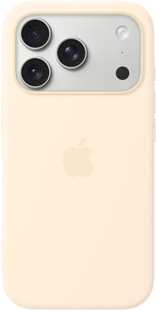 Чехол Apple для iPhone 17 Pro Silicone Case with MagSafe Vanilla (MHVX4ZM/A) фото 1