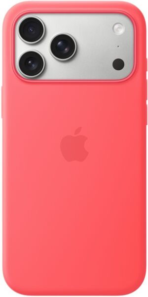 

Чехол Apple дляiPhone 17 Pro Max Silicone Case with MagSafe Bright Guava (MHW64ZM/A)