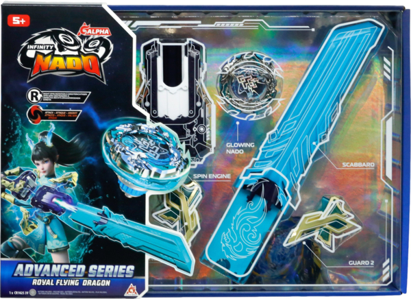 Дзиґа Infinity Nado VII Advanced series Королівський Летучий Дракон (Royal Flying Dragon) (EU664122)
