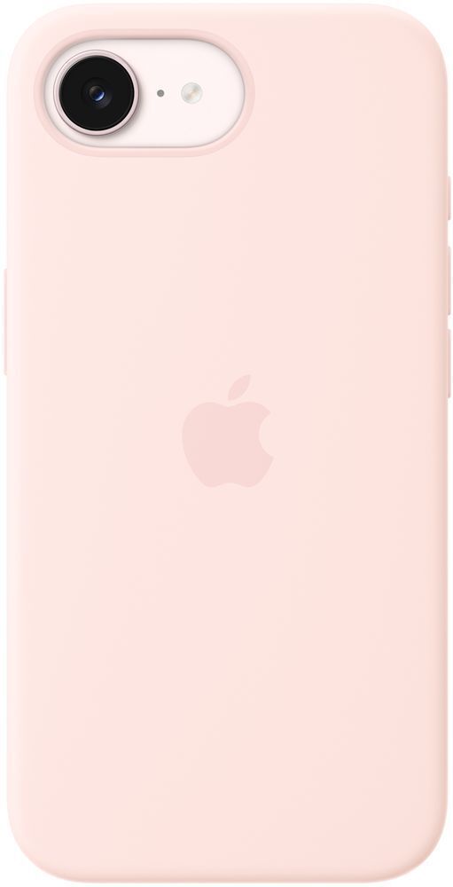 Чехол Apple для iPhone 17e Silicone Case with MagSafe Soft Pink (MHWJ4ZM/A) фото 1