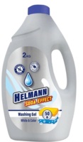 Гель для стирки Helmann Soda Effect для белых и цветных вещей 2 кг