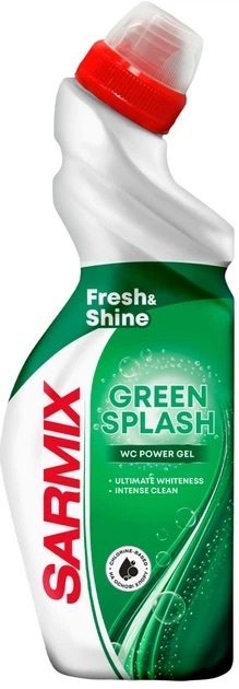 Чистящее средство для сантехники Sarmix Green Splash 750 мл фото 1