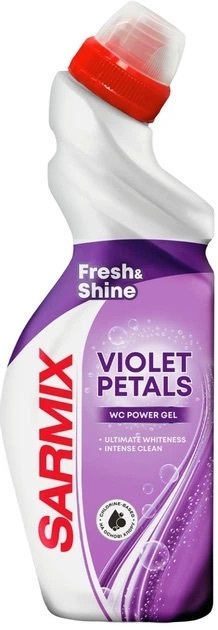 Чистящее средство для сантехники Sarmix Violet Petals 750 мл фото 1