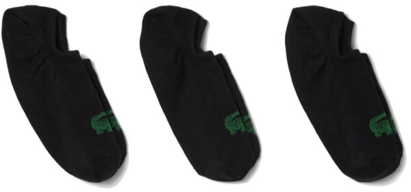 Набор носков Lacoste RA7872031 35-38 3 пары черные фото 