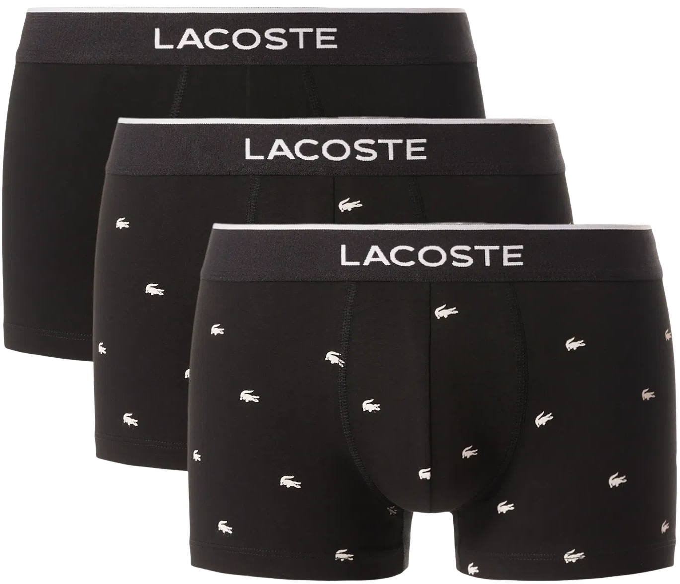 Трусы-боксеры мужские Lacoste 5H1299031 M 3 шт черные