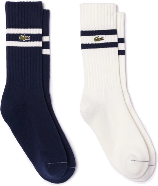 Набір шкарпеток Lacoste RA6842HHW 35-38 2 пари сині/біліфото