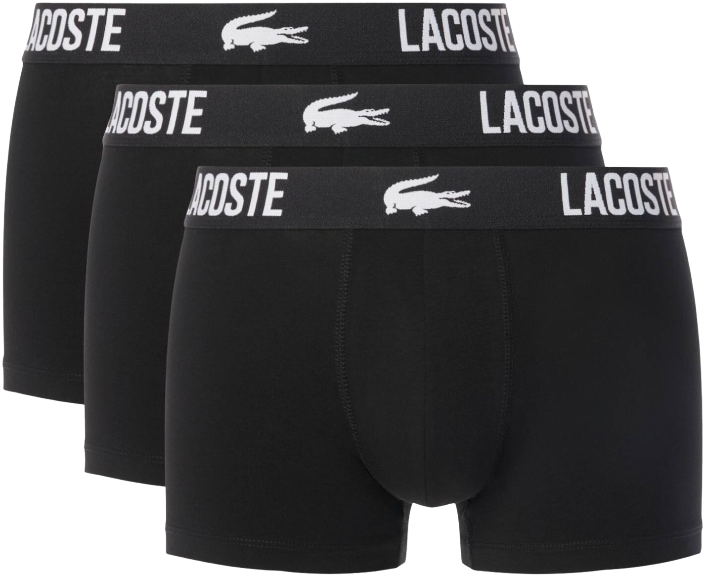 Трусы-боксеры мужские Lacoste 5H2393031 XL 3 шт черные фото 1