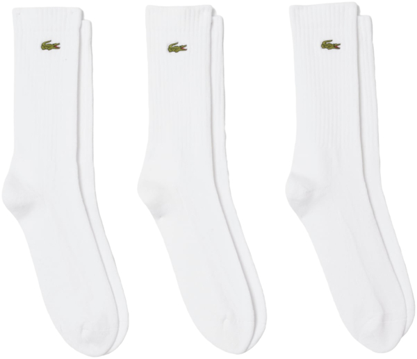 Набір шкарпеток Lacoste RA4182-Z92 3 пари біліфото