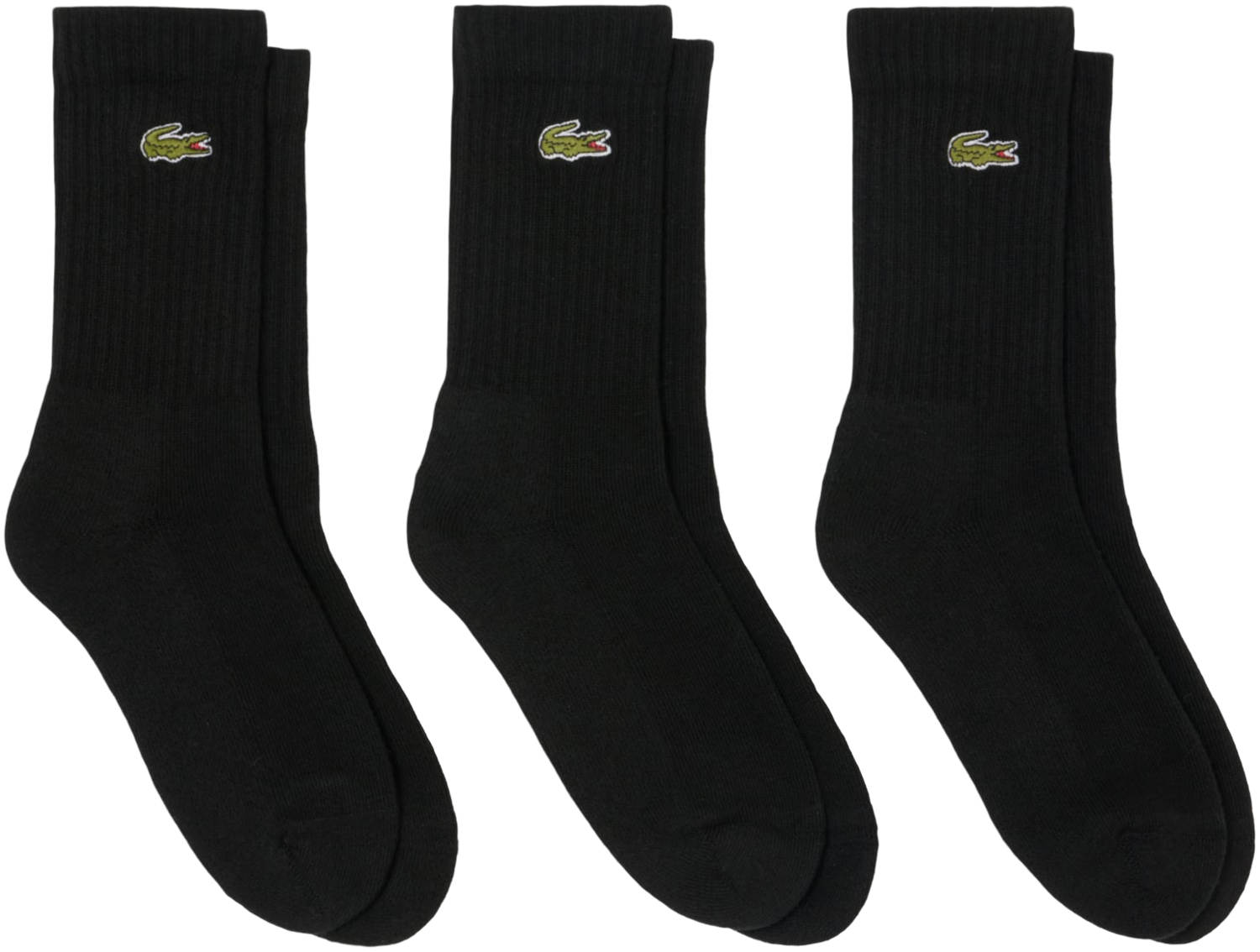 Набір шкарпеток Lacoste RA4182-8VM 3 пари чорні