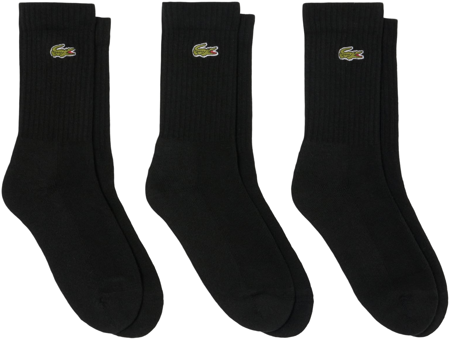 Набір шкарпеток Lacoste RA4182-8VM 3 пари чорніфото1