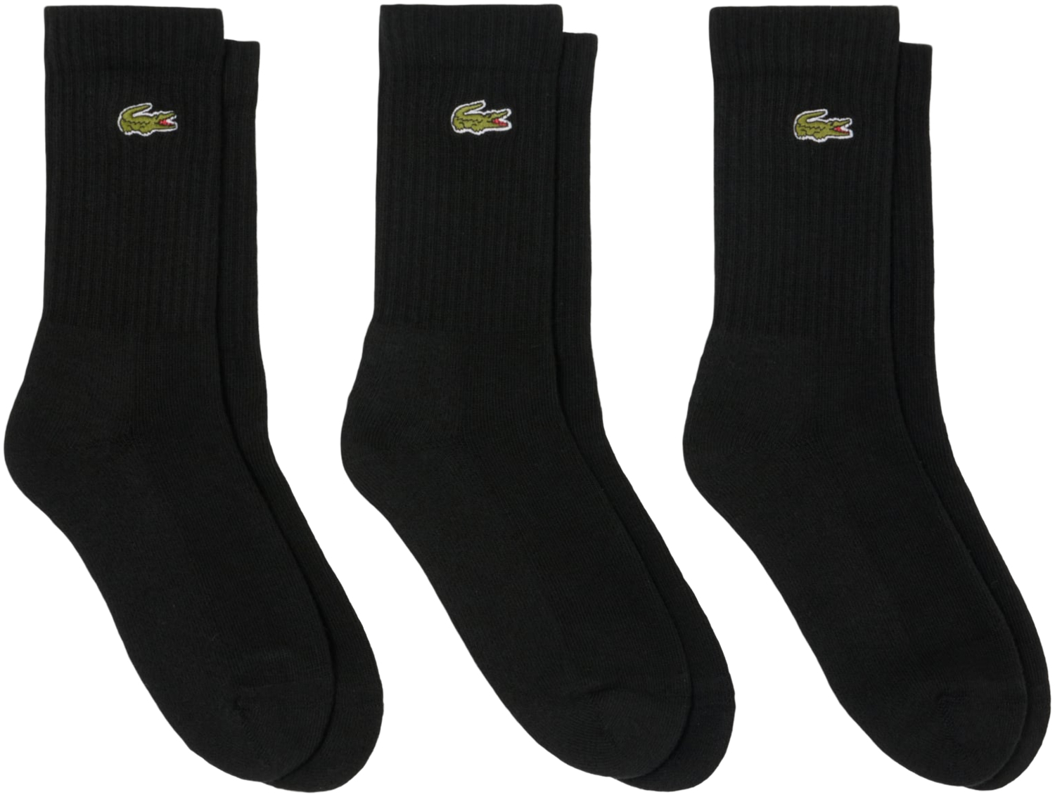 Набір шкарпеток Lacoste RA4182-8VM 3 пари чорні