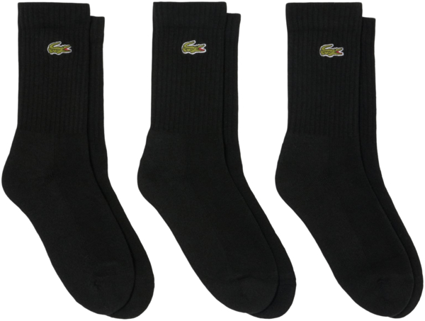Набір шкарпеток Lacoste RA4182-8VM 3 пари чорніфото