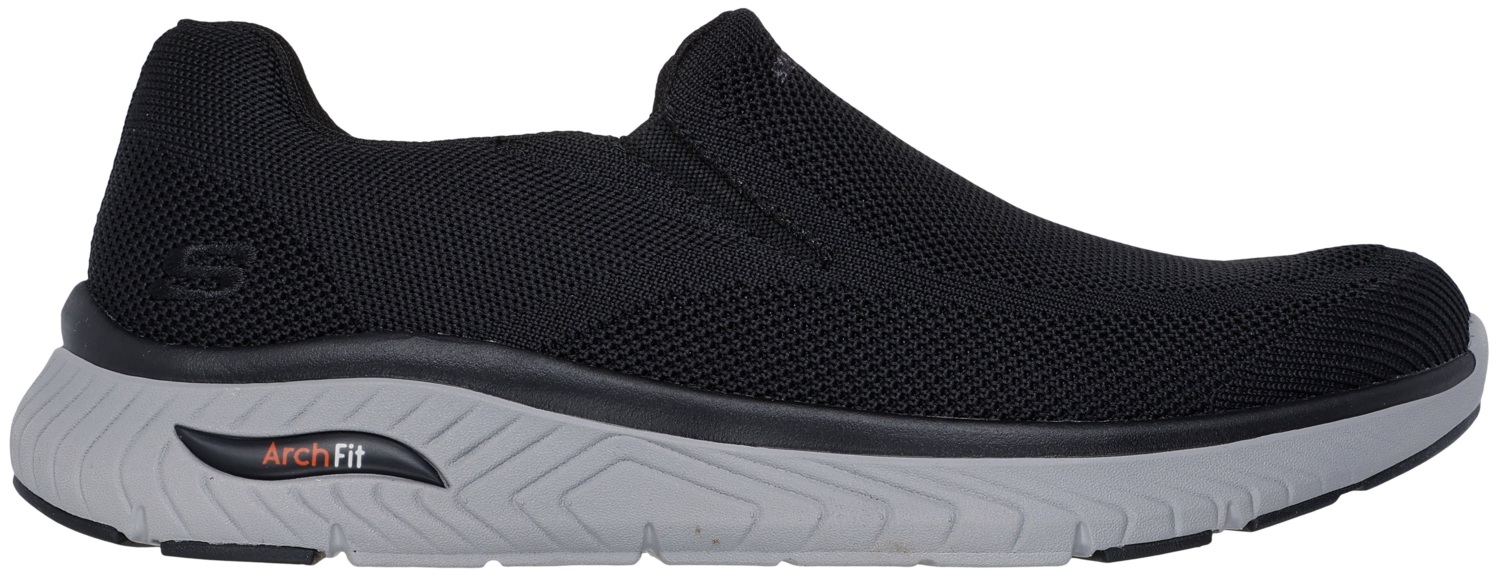 Слипоны мужские Skechers Arch Fit Crosser 205345 BLK 43 (10 US) черные