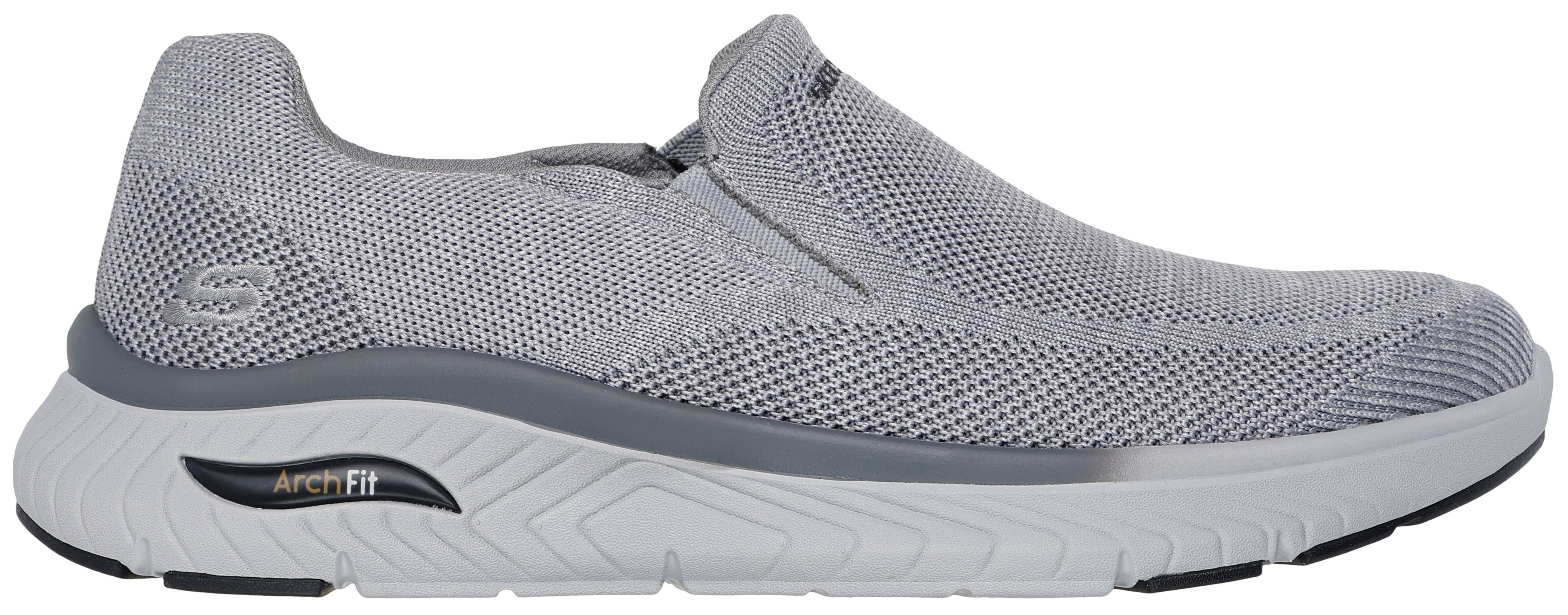 Слипоны мужские Skechers Arch Fit Crosser 205345 GRY 46 (12 US) серые фото 1