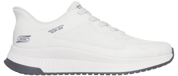 

Кроссовки мужские Skechers Slip-Ins: Bobs Sport Squad Chaos 4 118423 OFWT 43 (10,5 US) молочные