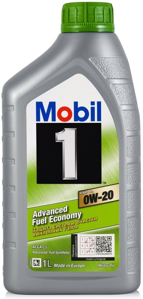 Моторное масло Mobil 1 ESP X2 0W-20 1 л (071514902) (153439) фото1