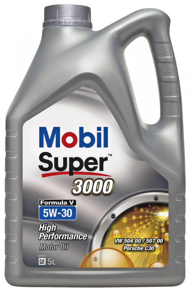 Олива моторна Mobil Super 3000 Formula V 5W-30 5л (071514910) (154447) фото1