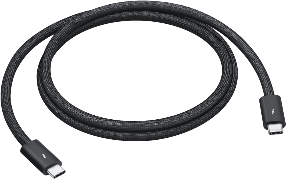 Кабель Apple Thunderbolt 5 USB-C Pro Cable 1 м Black (MDW94ZM/A) фото 1