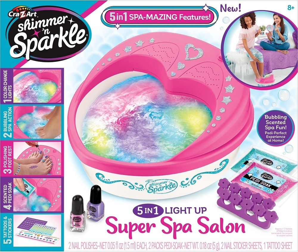 Набір дитячої косметики Cra-Z-Art Light Up Super Spa Salon 5 in 1фото1